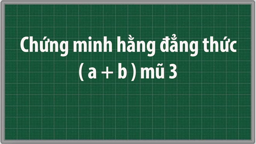 Bài tập vận dụng các hằng đẳng thức mở rộng